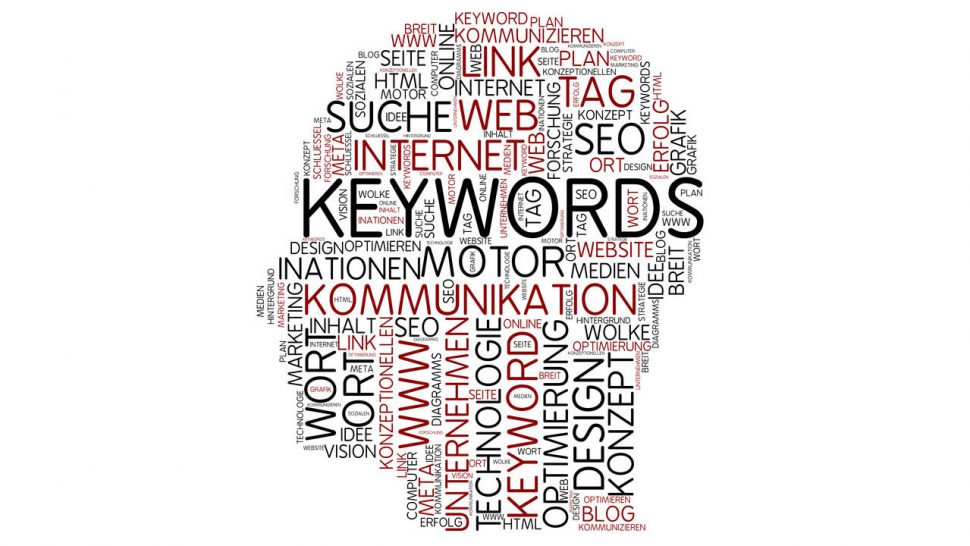 Keywords Tag Cloud Head