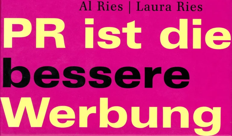 Buchtitel: PR ist die bessere Werbung