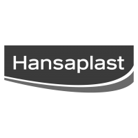 Logo Hansaplast, black & white