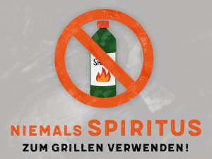 Grillunfälle verhindern