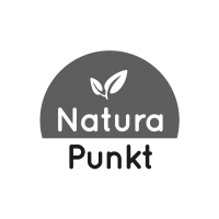 Logo NaturaPunkt, black & white