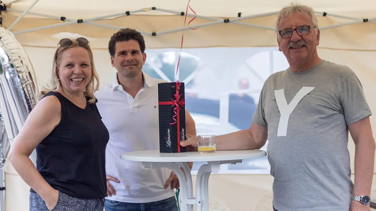 Sommerfest 2019, Jürgen und das METRA-Team